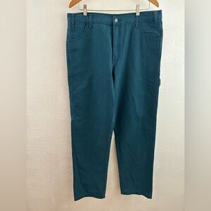 Dickies Men's Carpenter Pants, Regular Fit, Denim Canvas, 7-Pockets size 34/32